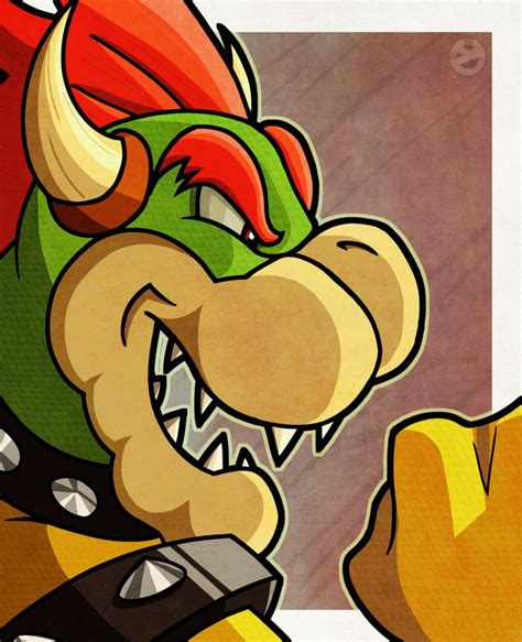 bowser cartoon|Explore the Best Bowser Art .